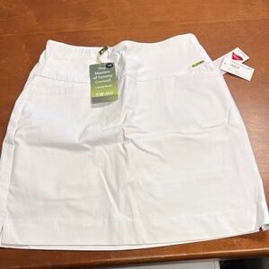 SWING Women's White Mini Skirt